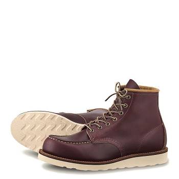 Red Wing Férfi Heritage Classic Moc 6 Inch Bakancs Bordó